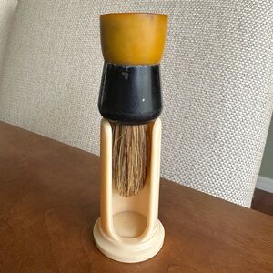 Vintage Shaving Brush & Holder
